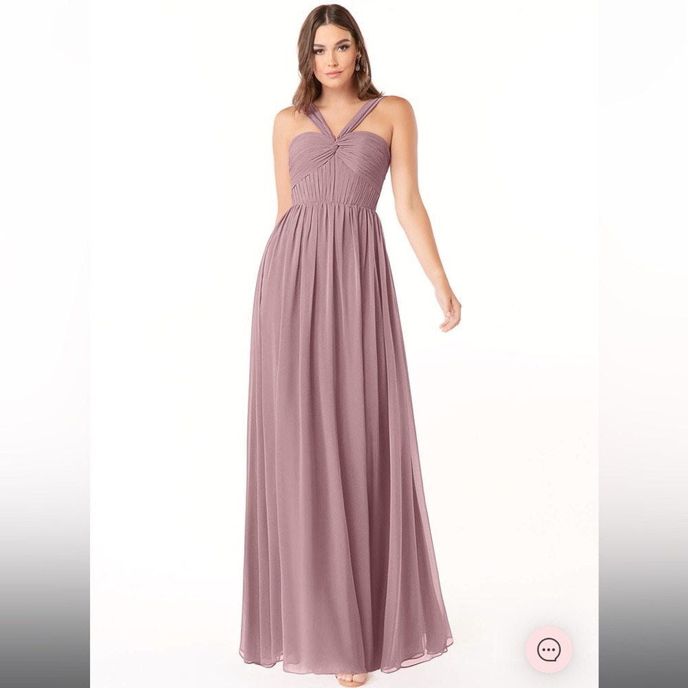 Azazie Dusty Rose Dionne Bridesmaid Dress